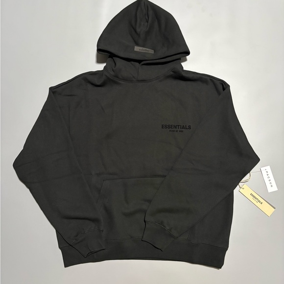 Fear of God Other - Essentials fear of god hoodie black size large